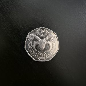 2020 Isle of Man 50p Manx Loaghtan Sheep Coin - Circulated