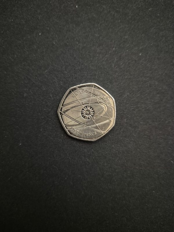 2017 Sir Isaac Newton 50p Coin - Celebrate Scientific Genius