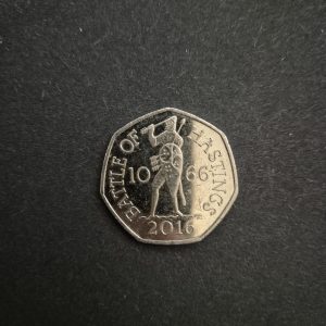 2016 Battle of Hastings 50p Coin - Commemorative British Coin