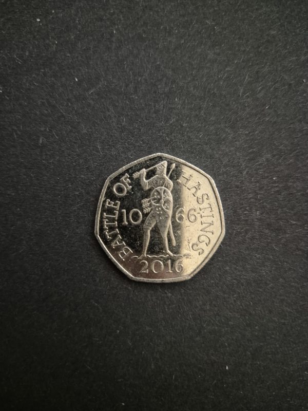 2016 Battle of Hastings 50p Coin - Commemorative British Coin