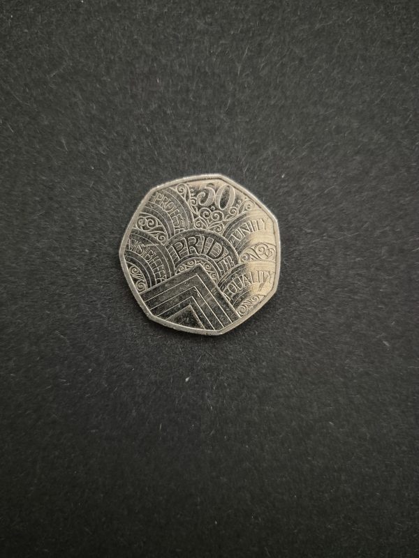 2022 UK Pride 50p Coin: Celebrate LGBTQ+ Pride & Diversity