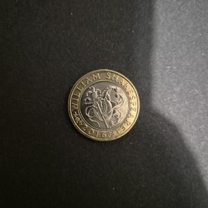 2016 William Shakespeare £2 Commemorative Coin - Circulated
