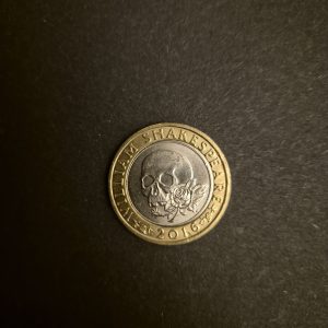 2016 William Shakespeare £2 Commemorative Coin - Circulated