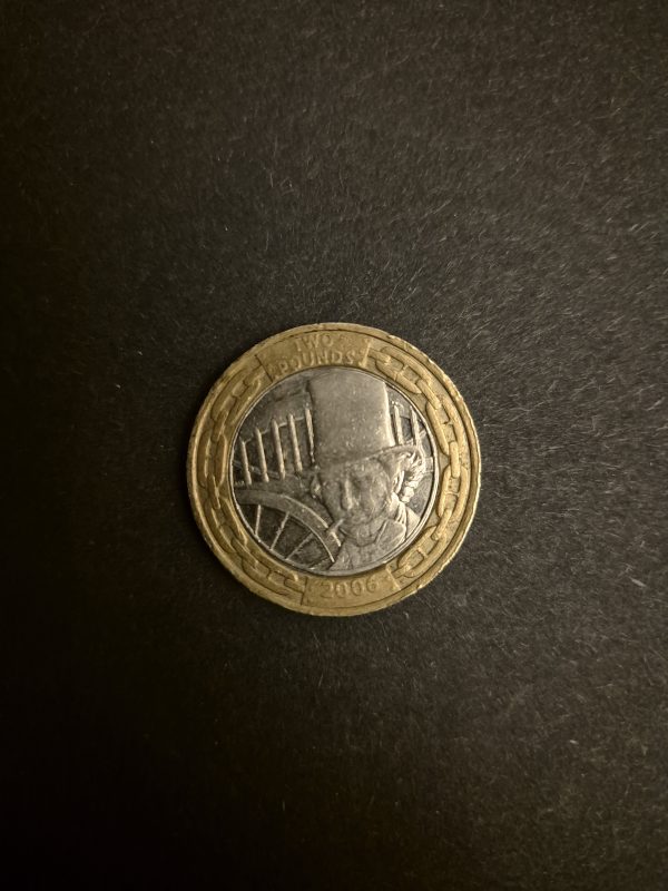 2006 Isambard Kingdom Brunel £2 Commemorative Coin - Circulated