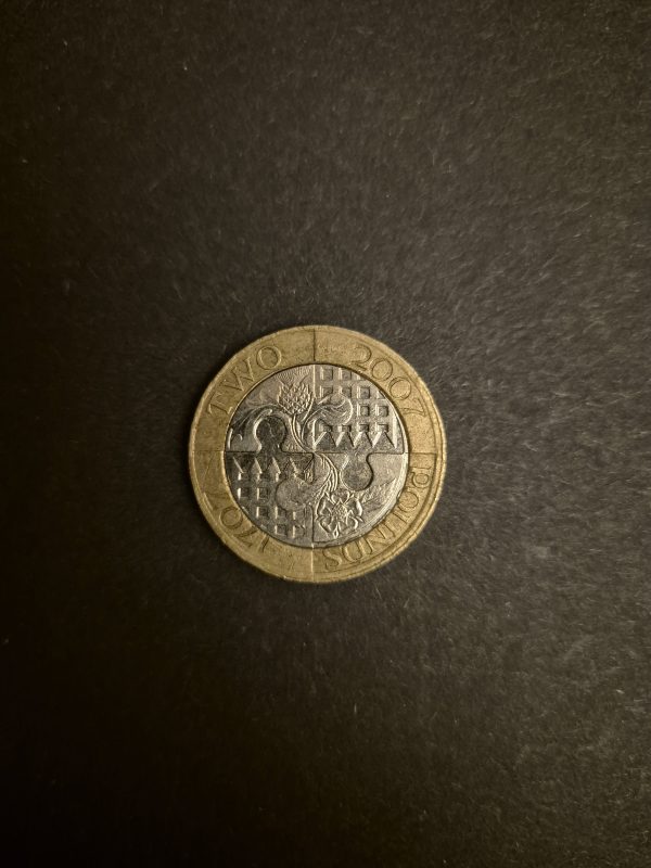 2007 Five Nations Rugby Commemorative £2 Coin