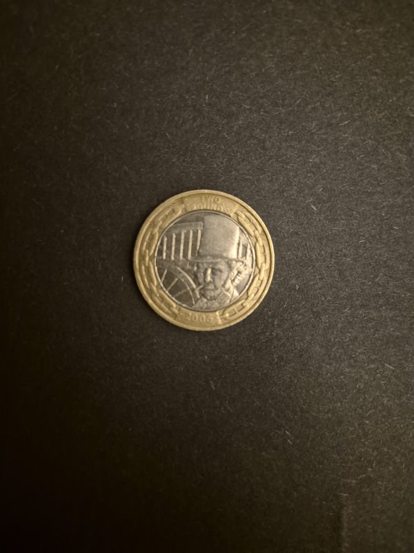 2006 Isambard Kingdom Brunel £2 Commemorative Coin - Circulated