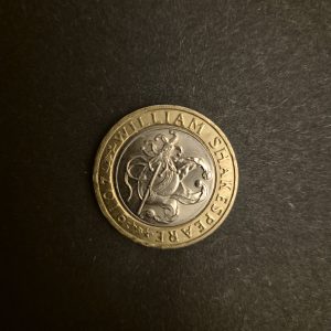 2016 William Shakespeare £2 Commemorative Coin - Circulated