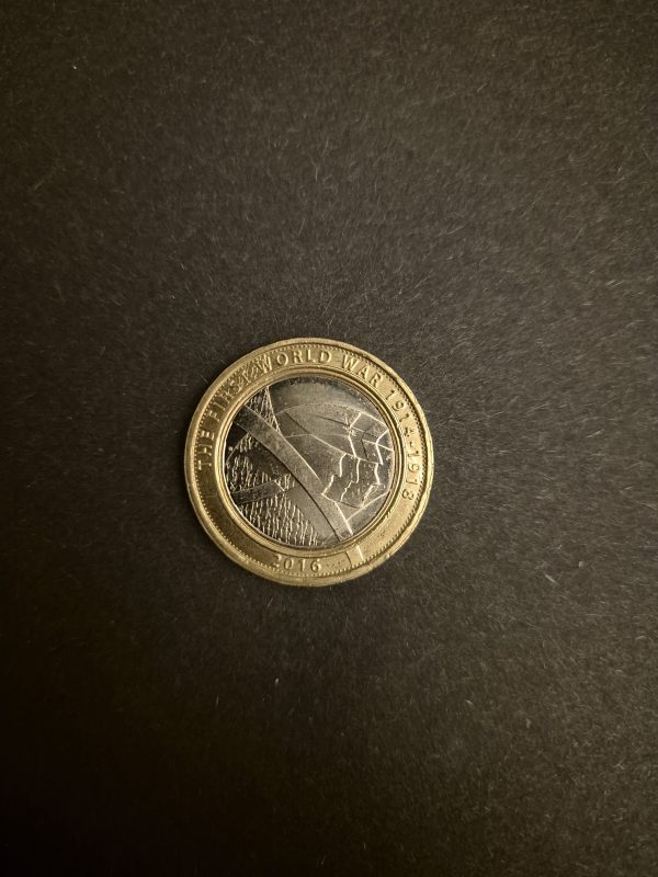 2016 UK £2 Commemorative Coin: First World War Centenary