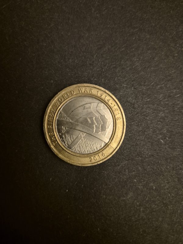 2016 UK £2 First World War Commemorative Coin - Circulated