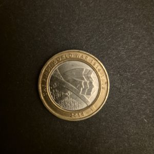 2016 UK £2 First World War Commemorative Coin - Circulated