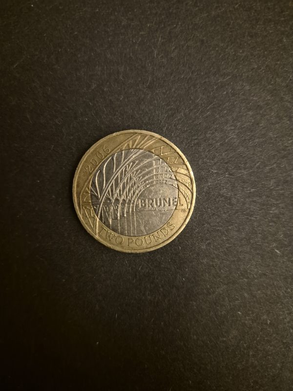 2006 Isambard Kingdom Brunel £2 Commemorative Coin - Circulated